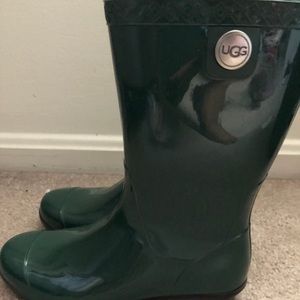 UGG Rain boots- Green